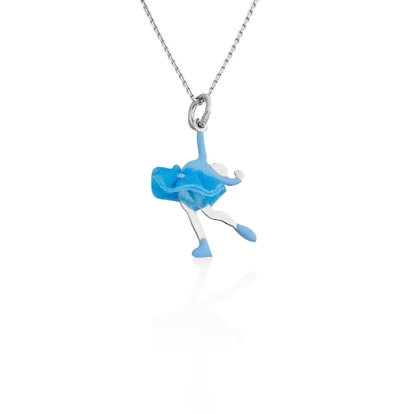 Silverio Dancing Lady Chain