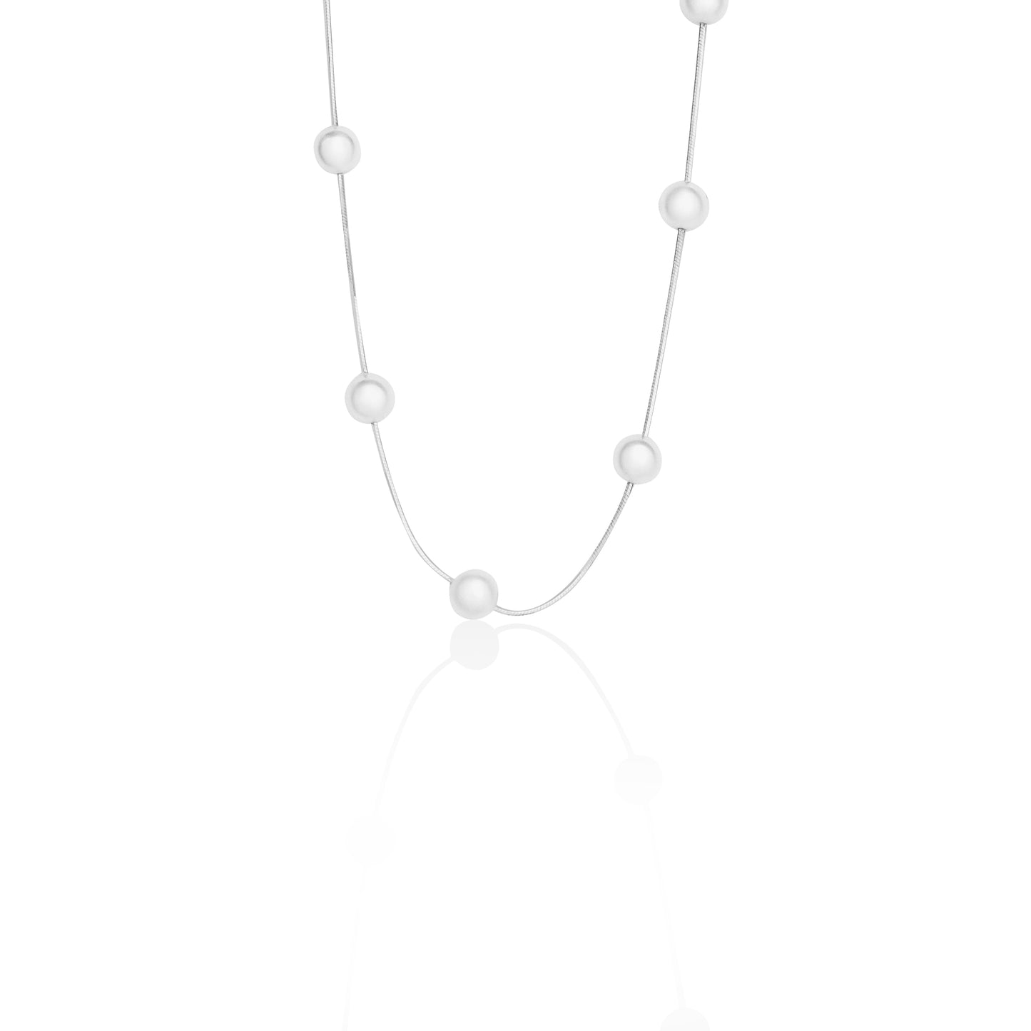 Silverio Chain Pe Moti Chain