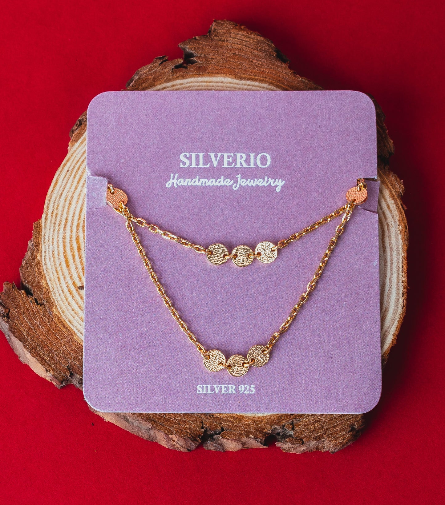 Silver Circle Chain Anklet