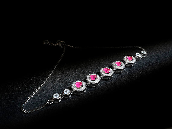 Silverio Ruby Roo Bracelet