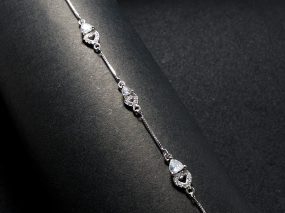 Silverio Maine Dil Tujko Dia Bracelet