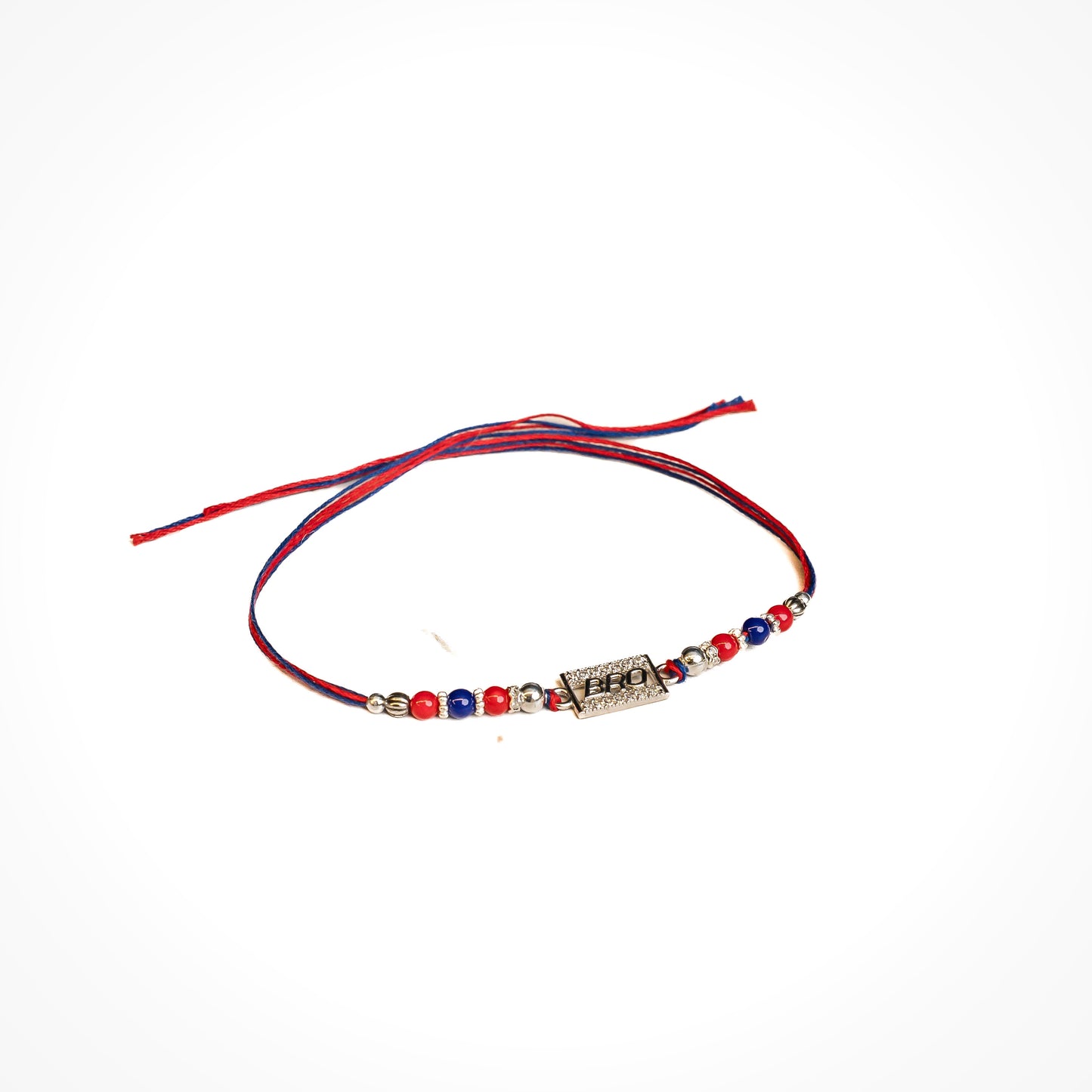 silver rakhi