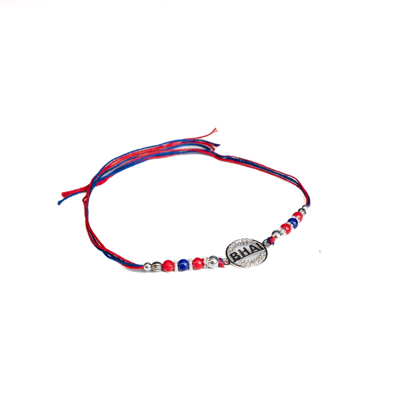 silver rakhi