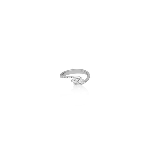 Silver Entwine Ring
