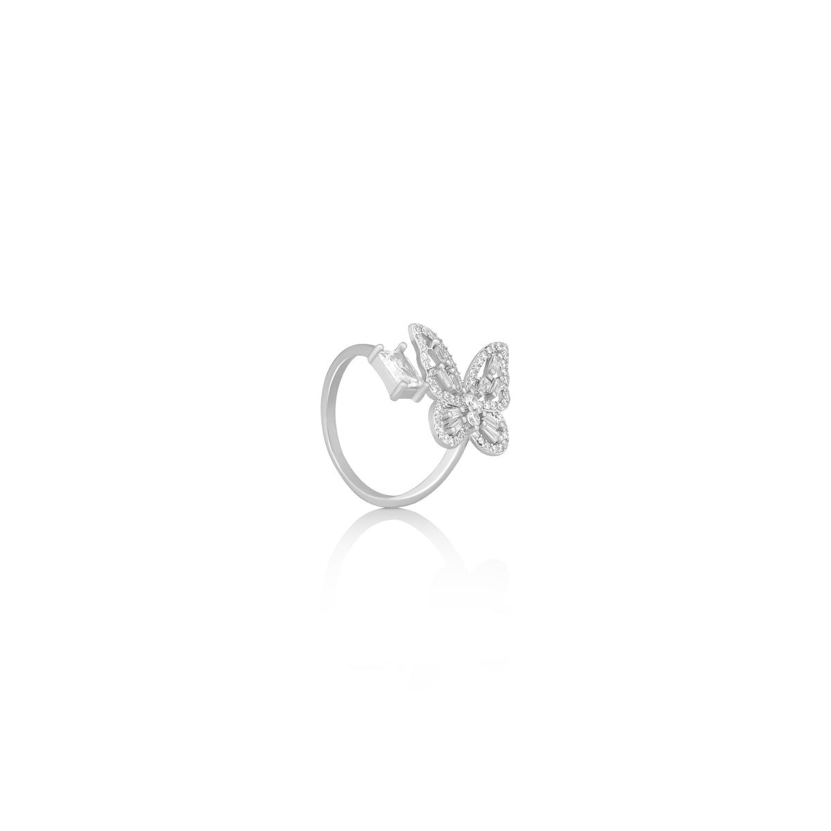 Silver Aafreen Ring