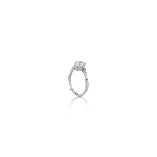 Silver Luminous Brilliance Ring
