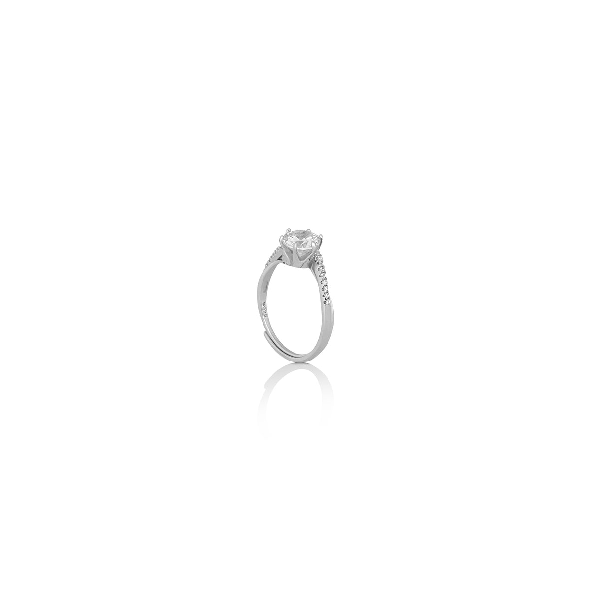 Silver Luminous Brilliance Ring
