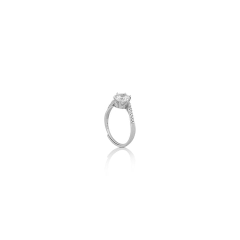 Silver Luminous Brilliance Ring