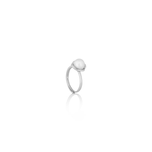 Silver MoonStone Ring