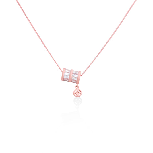 Silverio Rose Gold Pyaar ka Roller Chain