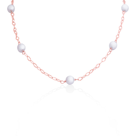 Silverio Rose Gold Pyaar Ke Moti