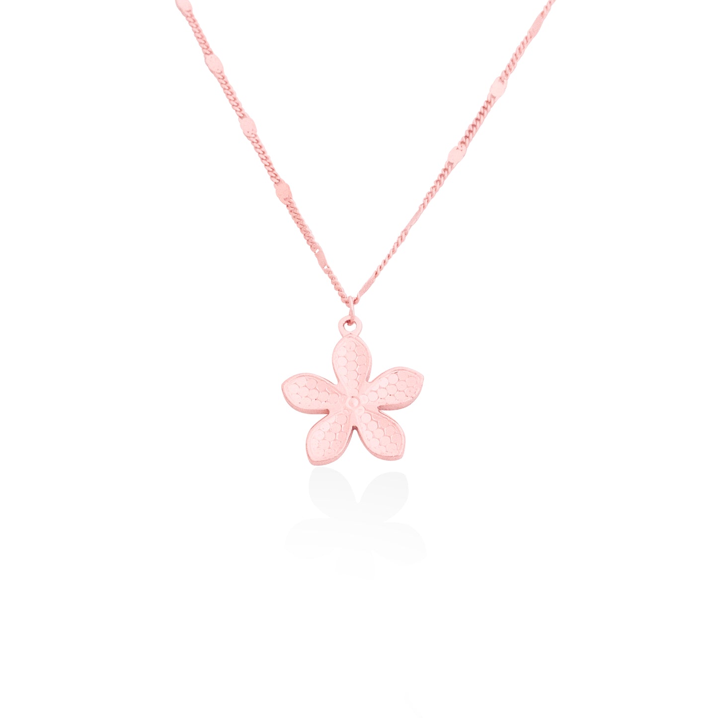 Silverio Rose Gold Flower OF Love Chain