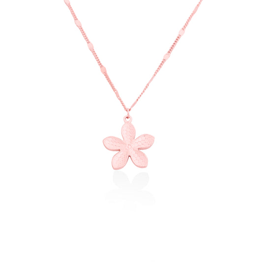 Silverio Rose Gold Flower OF Love Chain