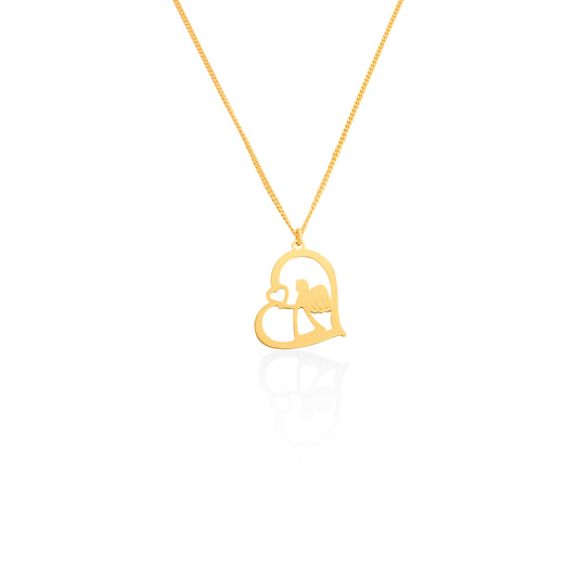 Silverio Gold Guardian Angel Chain