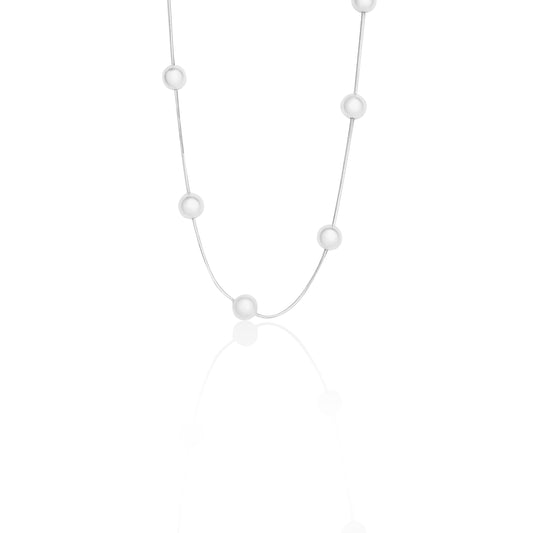 Silverio Chain Pe Moti Chain