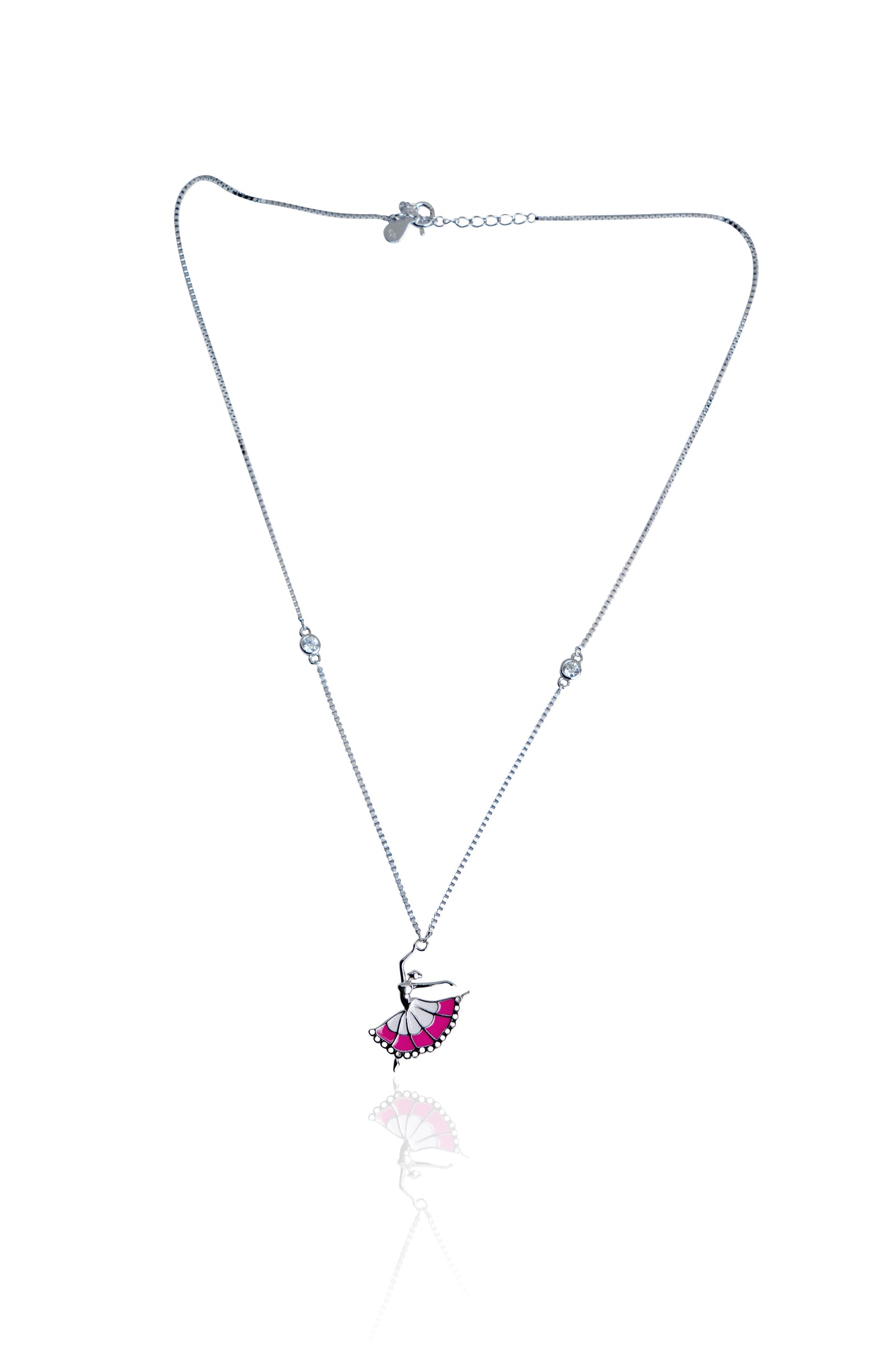 Silverio Dancing Lady Chain