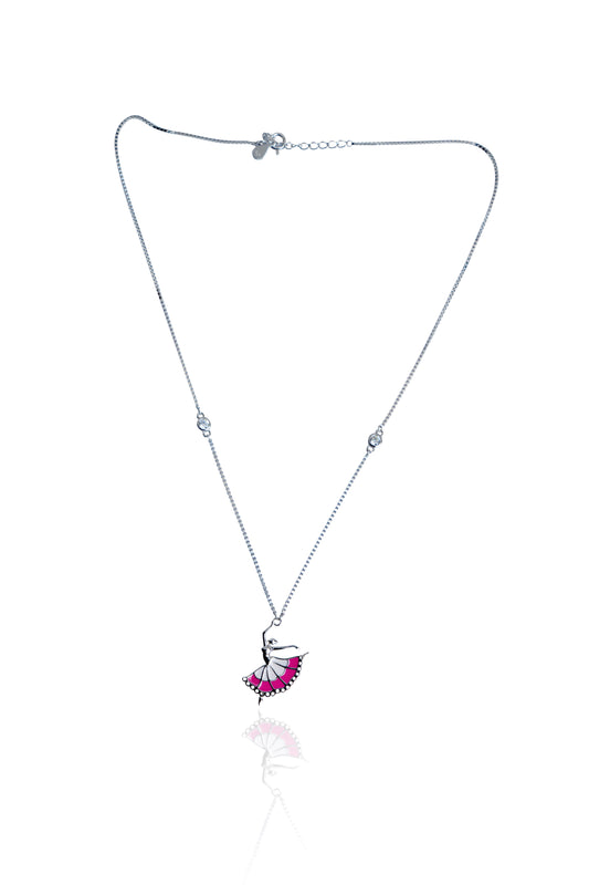 Silverio Dancing Lady Chain