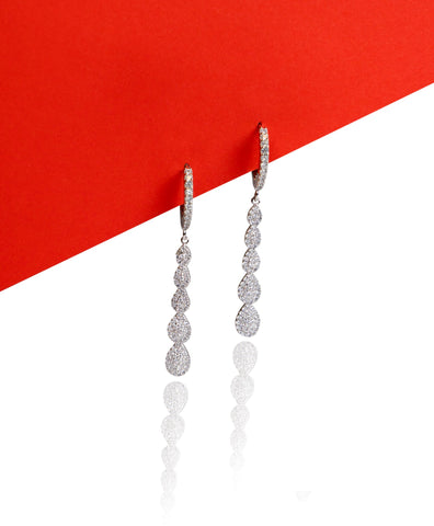 Silverio Drop Pattern Earring