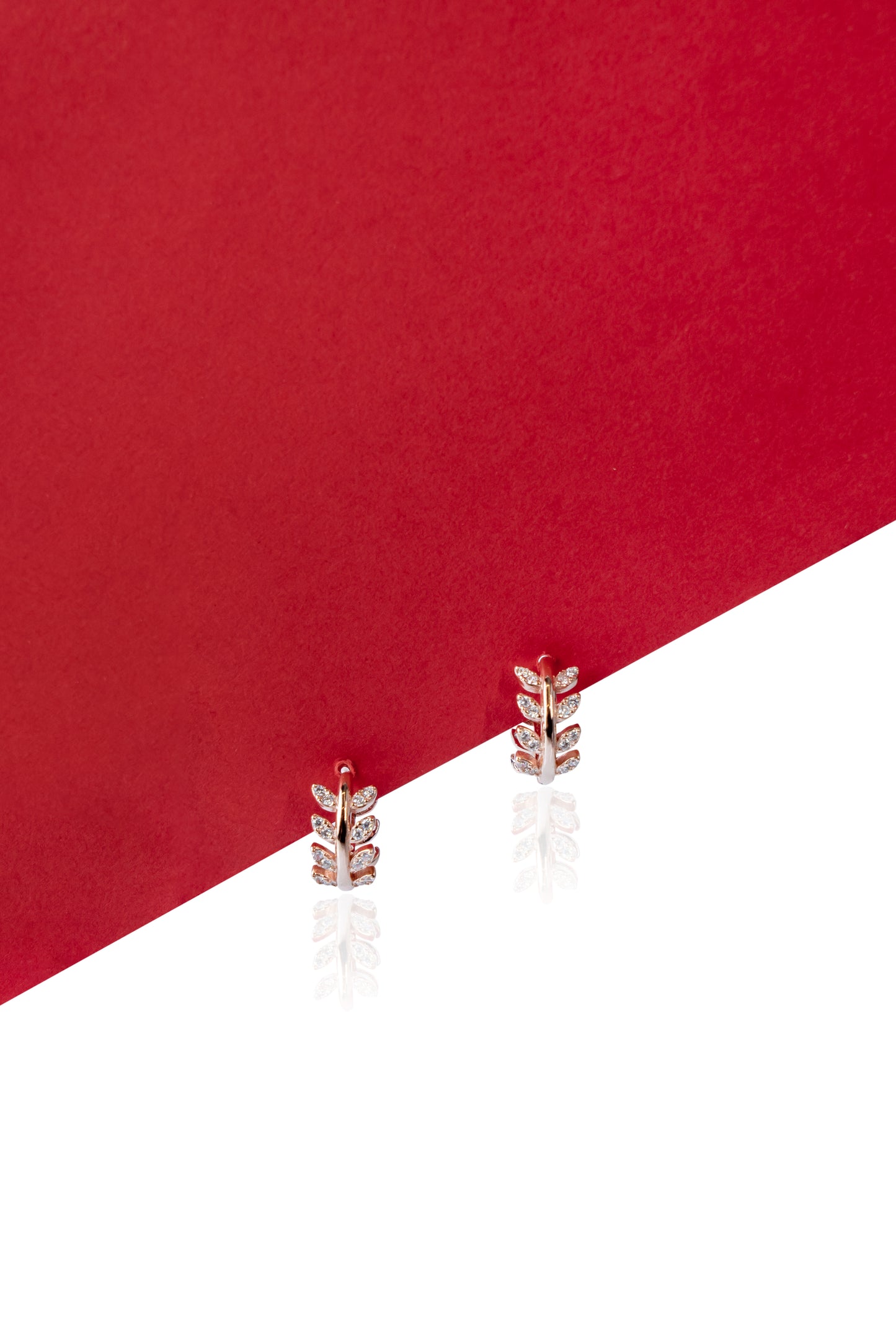 Silverio Leaves Earrings