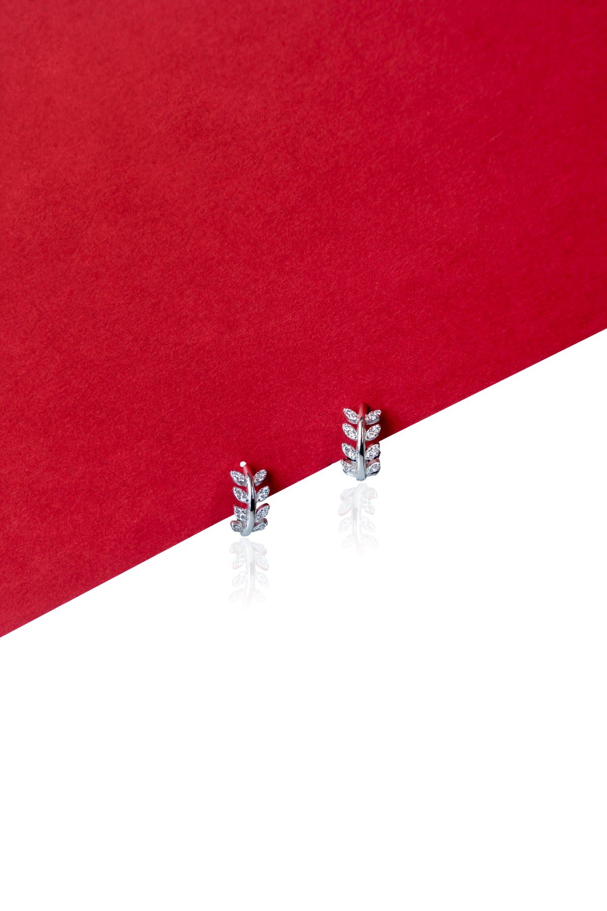 Silverio Leaves Earrings