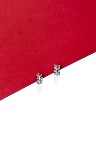 Silverio Leaves Earrings