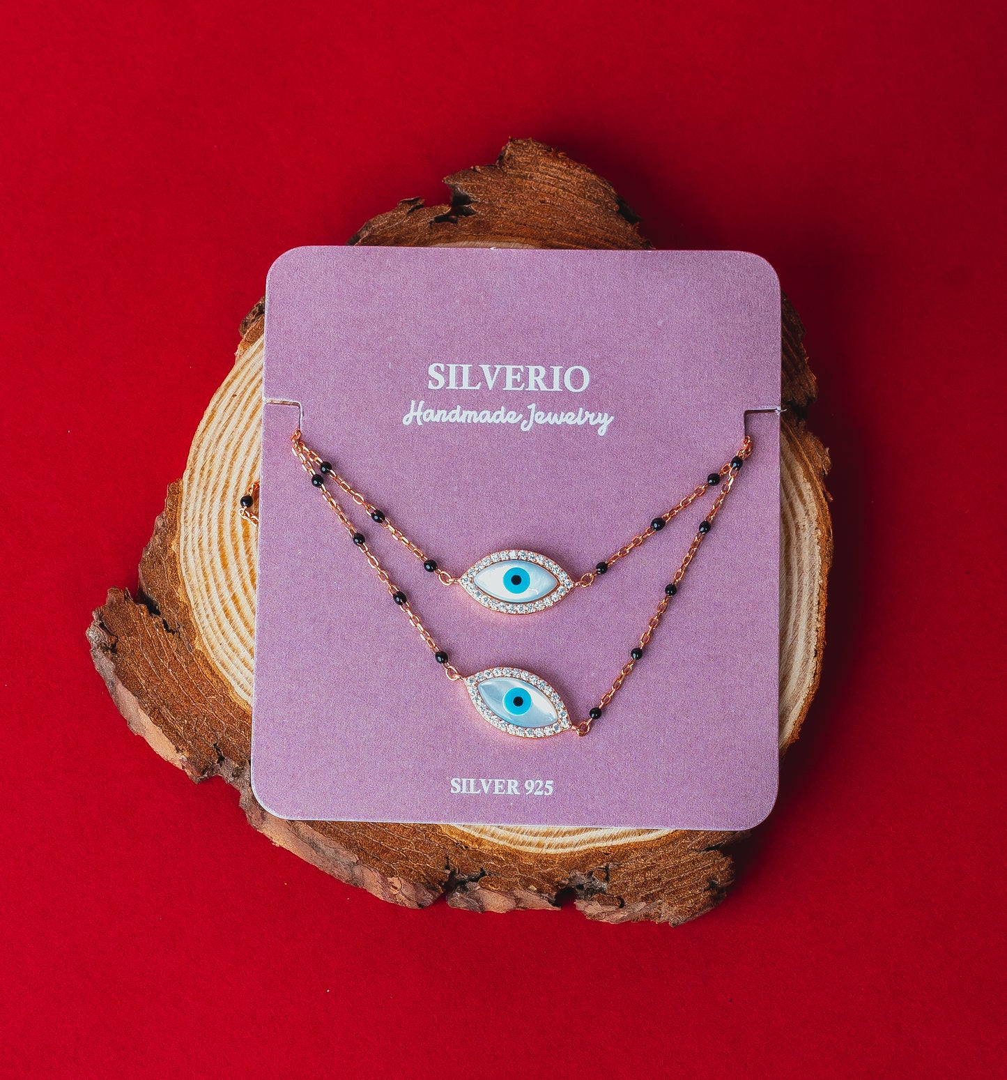 Silverio Evil Eye Anklet