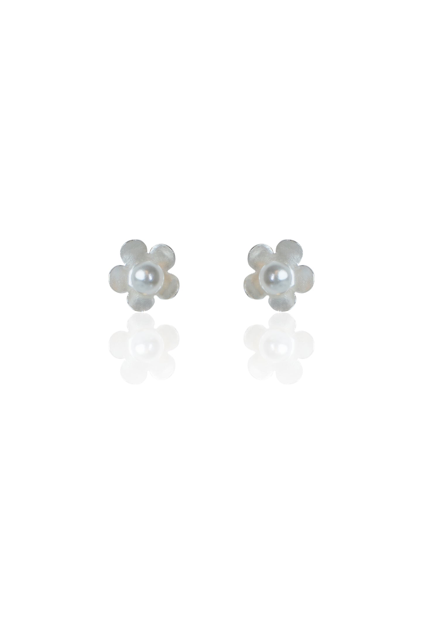 Silverio Flower Studs
