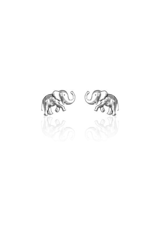 Silverio Elephant Studs