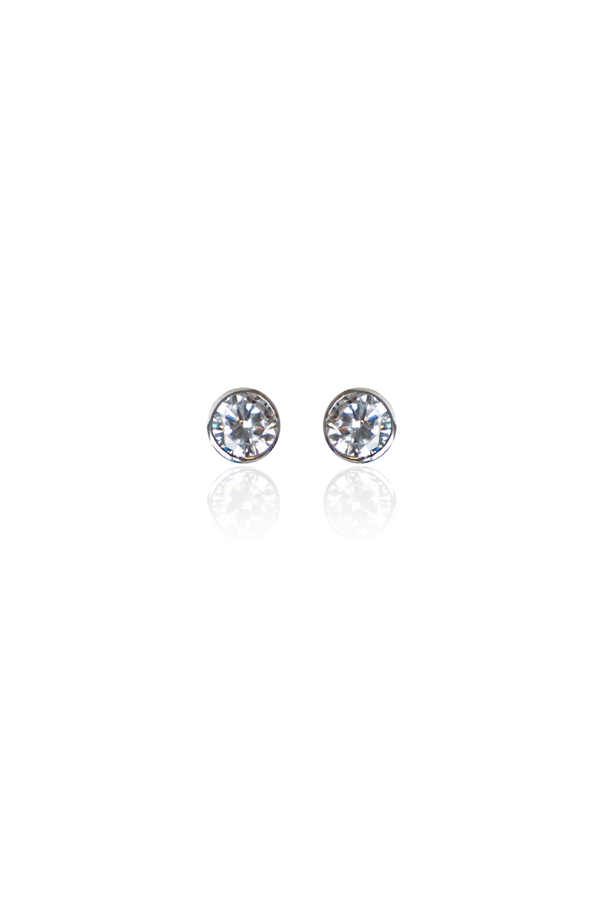 Silverio Round Studs