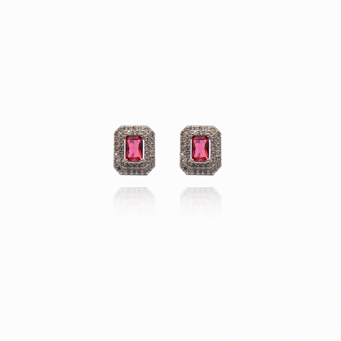 Silverio Ruby Cz Tops