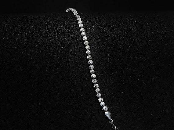 Silverio Round Tennis Bracelet
