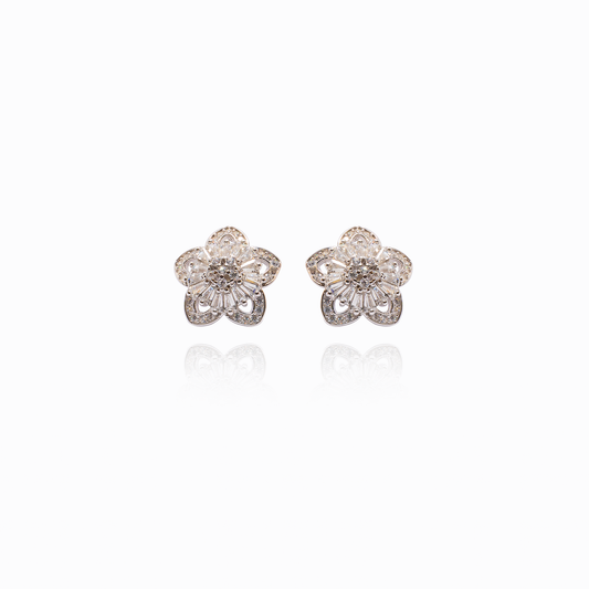 Silverio Sunflower Cz Tops