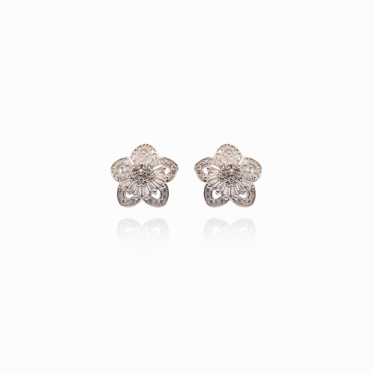 Silverio Sunflower Cz Tops