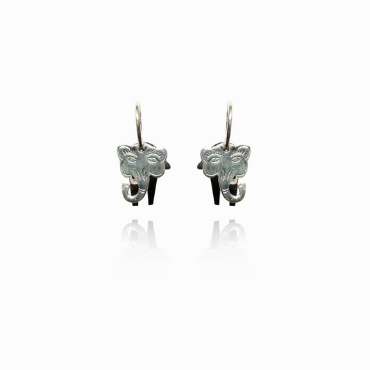Silverio Hathi Mera Sathi Earings
