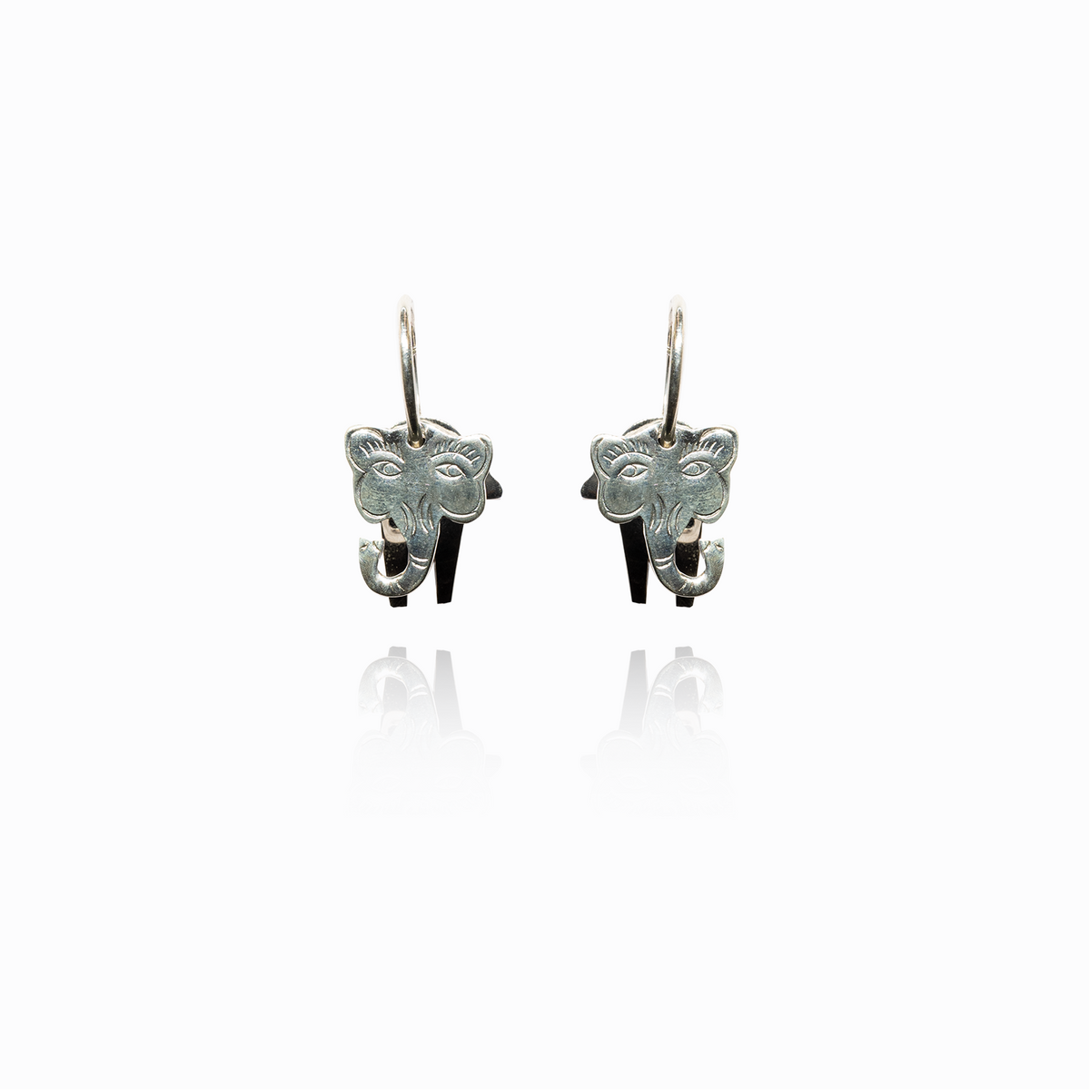 Silverio Hathi Mera Sathi Earings